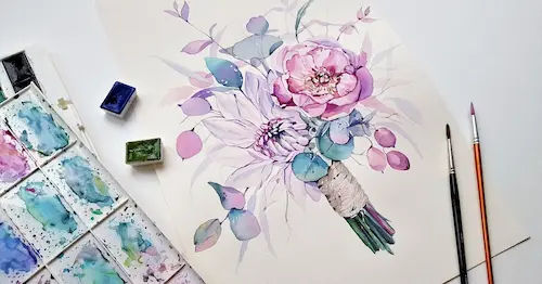 Dreamy Watercolor - Easy Paintings For Beginners Singapore