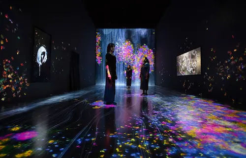 Future World: Where Art Meets Science - Art Exhibition Singapore (Credit: teamLab)