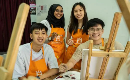 Art Jamming – Team Building Activities Singapore (Credit: FunEmpire)