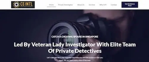 CS INTL  - Private Investigator Singapore 