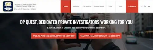 DP Quest Investigation Consultancy Pte Ltd - Private Investigator Singapore