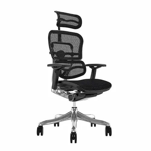 Atwood Ergohuman Plus Elite Black Mesh Chair  - Ergonomic Chair Singapore