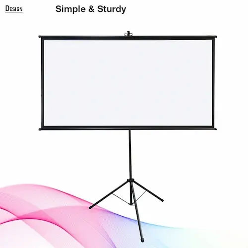 BIGSHINE EZ Tripod Projector Screen - Projector Screen Singapore
