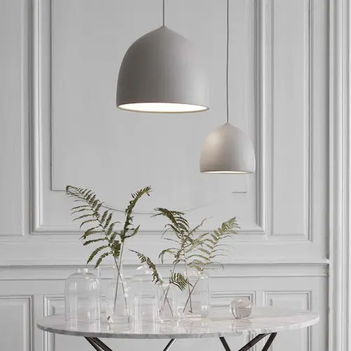 Fritz Hansen Suspence Pendant P1 White - Pendant Light Singapore