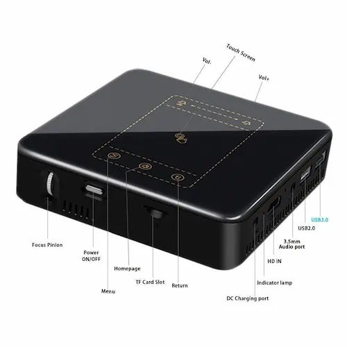 Mirval DP8 - Portable Projector Singapore