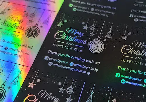 One Day Print - Sticker Printing Singapore