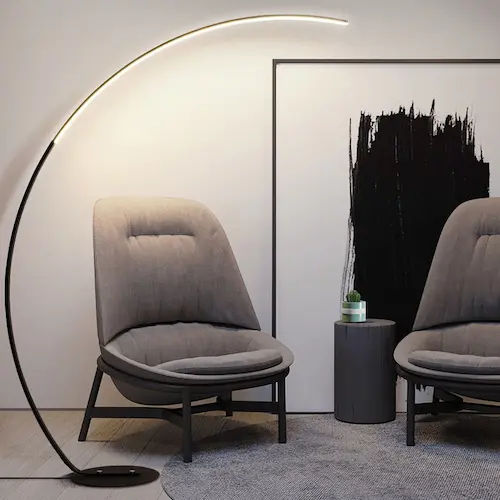 SUNMEIYI Column Led Floor Lamp - Floor Lamp Singapore
