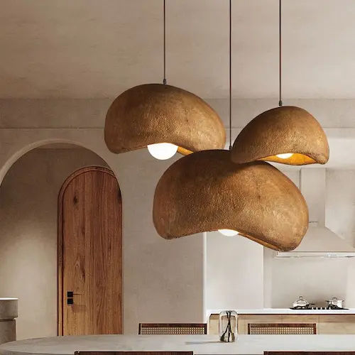 TheNomadCreations Nordic Wood Pendant Lights - Pendant Light Singapore