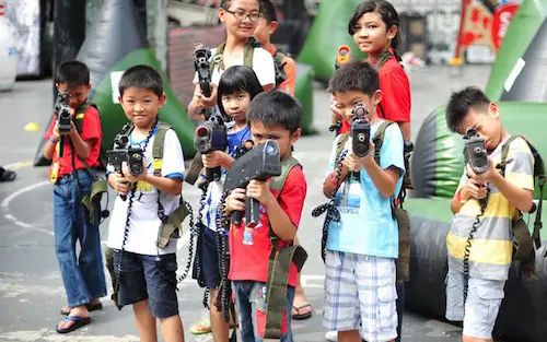 Combat Skirmish Laser Tag - Laser Tag Singapore