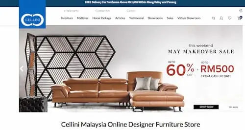 Cellini Malaysia - Furniture Store KL Selangor