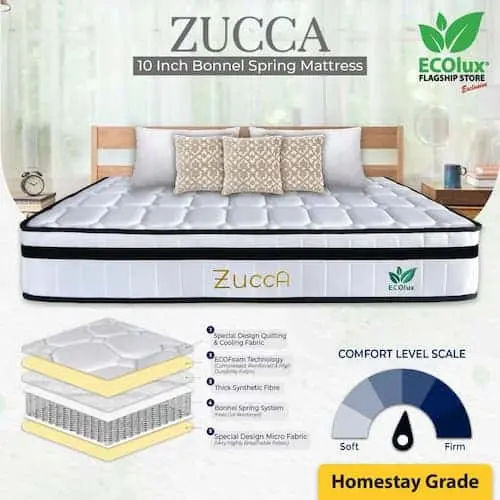 ECOlux Zucca - Mattress Malaysia