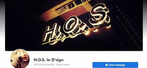 H.O.S. In D'sign - Lighting Stores KL Selangor