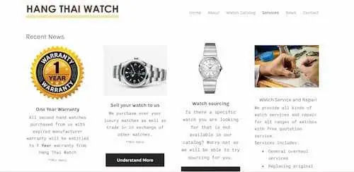 Hang Thai Watch - Watch Repair KL Selangor