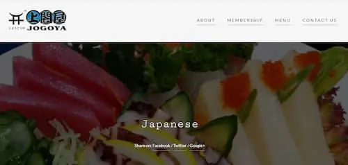 Jogoya Japanese Buffet - Japanese Buffet KL Selangor