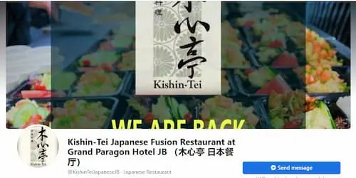 Kishin-Tei Japanese Fusion Restaurant - Halal Japanese Restaurant Johor Bahru