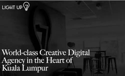 Light Up 7 - Digital Marketing Agency Malaysia