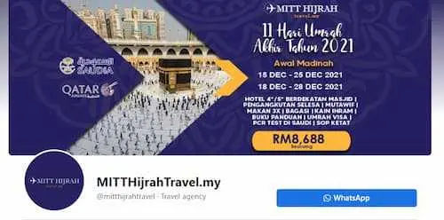 MITTHijrahTravel.my - Travel Agency Johor Bahru