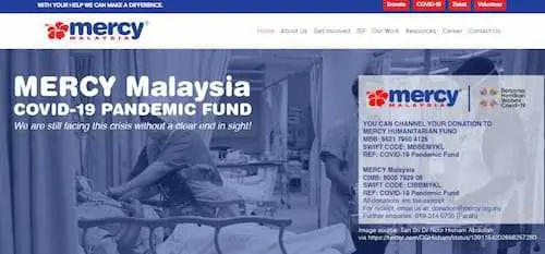 Mercy Malaysia - Non Profit Organizations KL Selangor