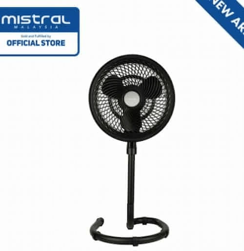 Mistral Stand Air Circulator MAC128R - Standing Fan Malaysia (Credit: Mistral)