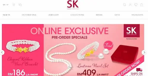 SK Jewellery   - Jewellery Store KL Selangor