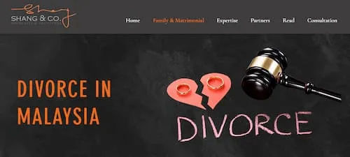 Shang & Co. - Divorce Lawyer KL Selangor (Credit: Shang & Co.)