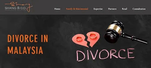 Shang & Co.  - Divorce Lawyer KL Selangor (Credit: Shang & Co.)