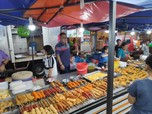 Taman Ungku Tun Aminah - Pasar Malam Johor Bahru