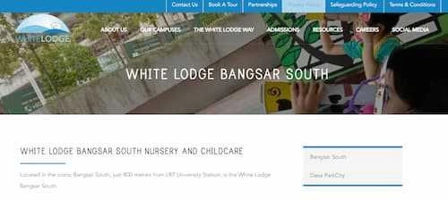 White Lodge Bangsar South Nursery and Childcare - Preschool KL Selangor (Credit: White Lodge Bangsar South Nursery and Childcare)