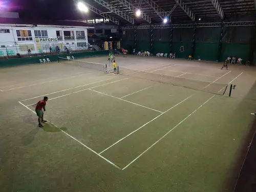 (Credit: Camp Aguinaldo Tennis Court's Google Maps)