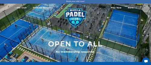 (Credit: Manila Padel Club)