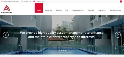 A4 International - Property Management Companies Singapore (Credit: A4 International) 