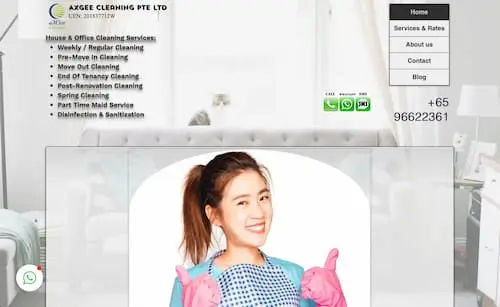 Axgee Cleaning - Part Time Cleaner Singapore