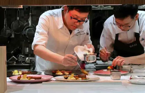 Beni - Michelin Star Restaurants Singapore (Credit: Facebook)