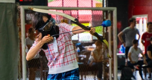 Change of target - Archery Tag Singapore (Image retrieved from Archery Tag Sg)