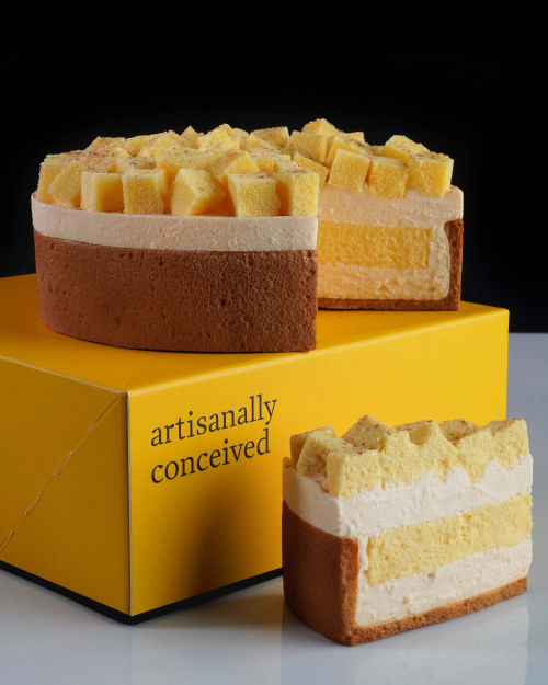 Cat and the Fiddle Durian Cheesecake - Best Durian Cake Singapore