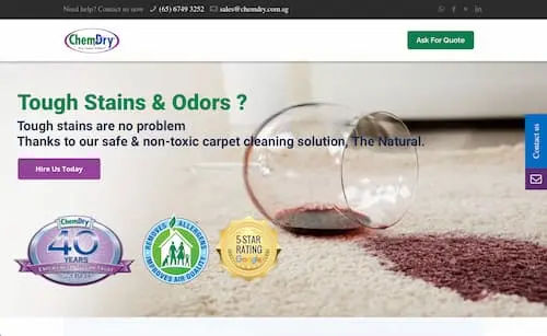 Chem-Dry Singapore - Cleaning Services Singapore