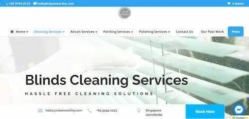 CleanWorthy - Curtain Cleaning Singapore