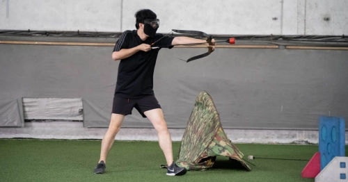 Great for beginners - Archery Tag Singapore (Image retrieved from Archery Tag Sg)