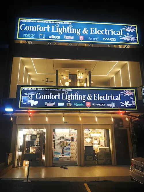 (Credit: Comfort Lighting & Electrical)