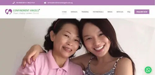 Confinement Angels - Confinement Nanny Singapore.