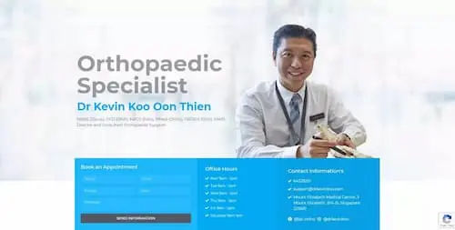 Dr Kevin Koo - Bunion Surgery Singapore