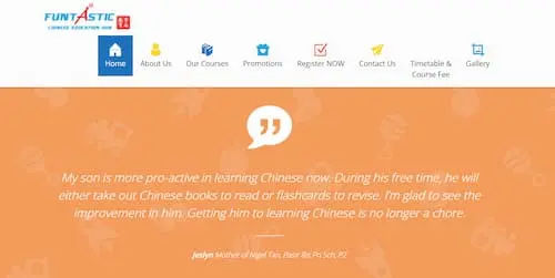 FUNTASTIC Chinese Education Hub - Best Chinese Tuition Singapore (Credit: FUNTASTIC Chinese Education Hub)