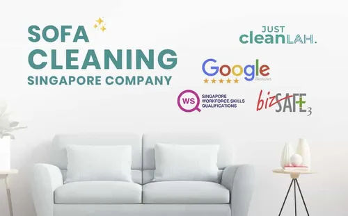 Just Clean Lah - Sofa Cleaning Singapore (Credit: Just Clean Lah) 