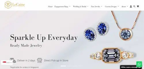 Lecaine Gems - Engagement Ring Singapore