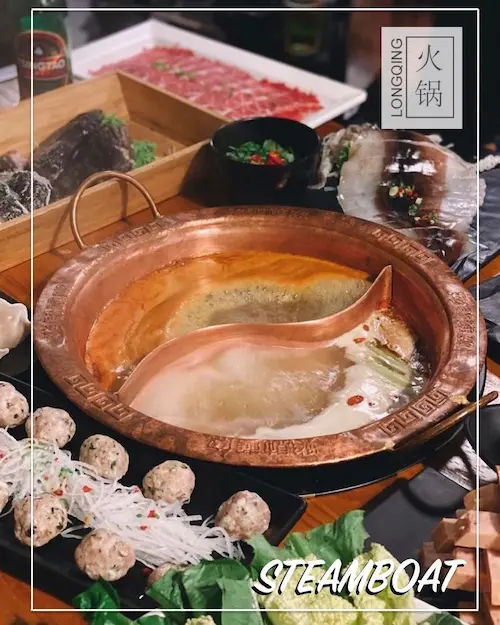 LongQing Steamboat - Steamboat Buffet Singapore (Credit: LongQing Steamboat)