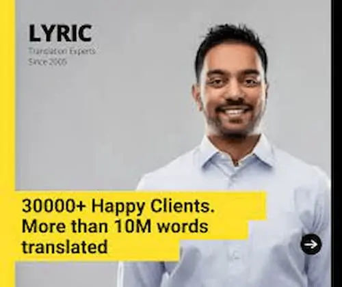 Lyric - Translation Service Singapore