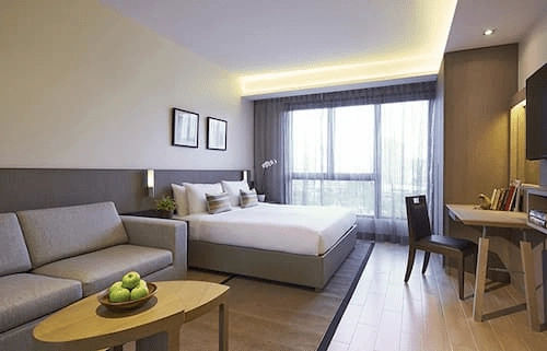 Oasia Residence Singapore - Serviced Apartments Singapore (Credit: Oasia Residence Singapore)