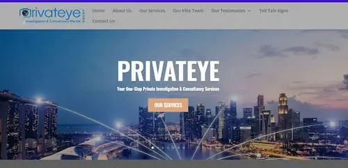 Privateye Investigation & Consultancy Pte Ltd  - Private Investigator Singapore