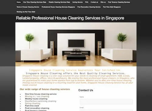 SG House Cleaning - Cleaning Services Singapore