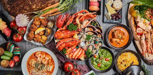 Silver Shell Cafe - Singapore Christmas Dinner (Credit: Shangri-La Hotel)